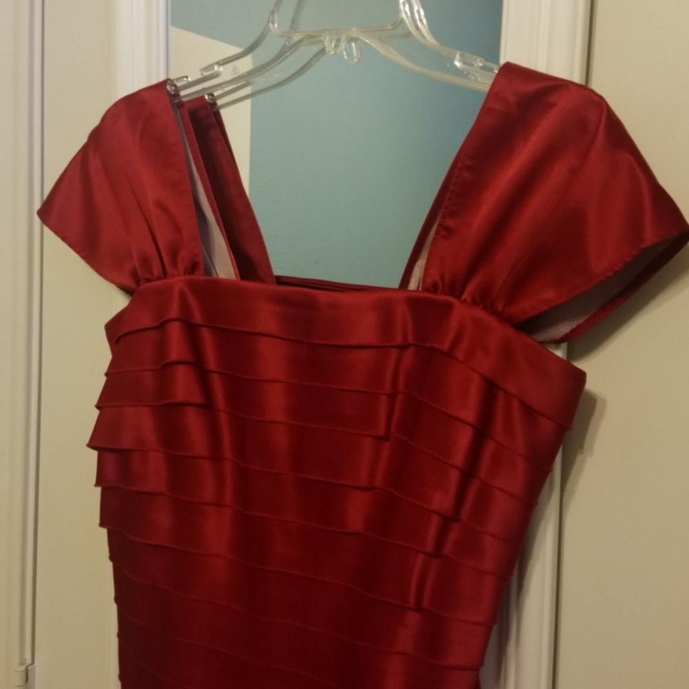 Red dress